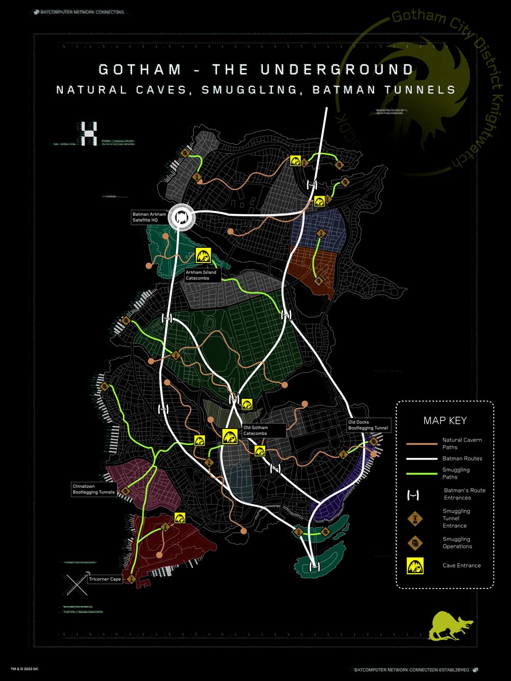 The Underground - Tunnel Map